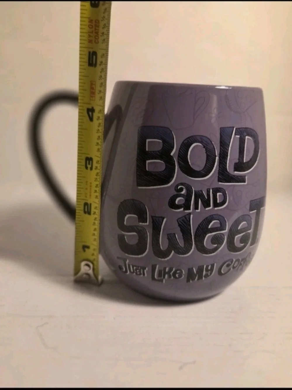 Daisy Duck Purple Ceramic Coffee Mug - Disney
